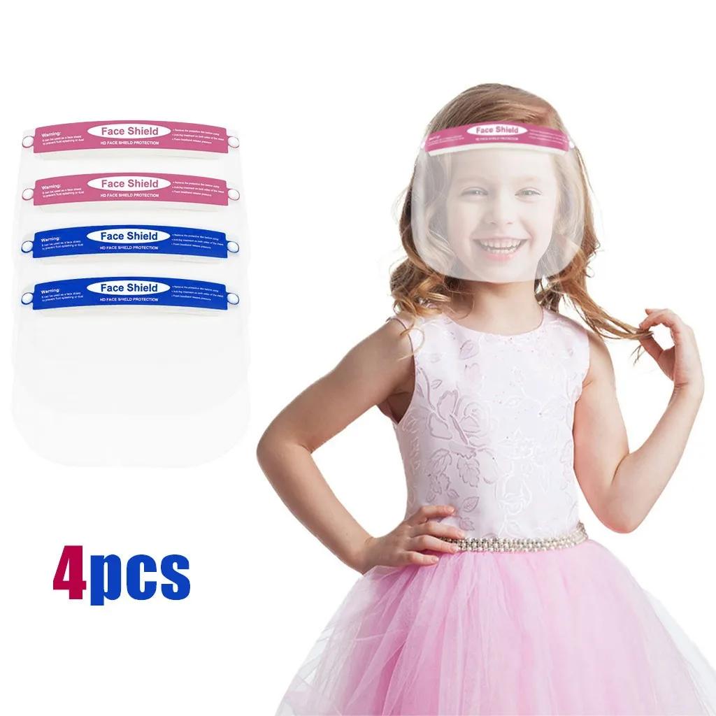 4 Pcs New Kitchen Oil Splash Protective Resist-smoke Masks Cook Transparent Full Face Shields Mask With Elastic Band Outdoor | Аксессуары
