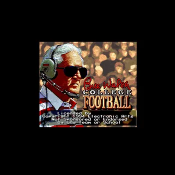 Bill Walsh College Football USA Version 16 bit Big Gray Game Card For NTSC Game Player
Bill Walsh College Football USA Version 16 bit Big Gray Game Card For NTSC Game Player