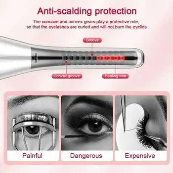 Electric Eyelash Curler Heated Eyelashes Curling Beauty Accessories Lifting Comb Lasting Gift Tool Ironing Long Lady Makeup F6D8
Electric Eyelash Curler Heated Eyelashes Curling Beauty Accessories Lifting Comb Lasting Gift Tool Ironing Long Lady Makeup F6D8
