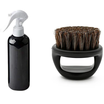 1 Pcs Ring Design Horse Bristle Men Shaving Brush (Black) with 1 Pcs 300ML Hairdressing Spray Bottle
1 Pcs Ring Design Horse Bristle Men Shaving Brush (Black) with 1 Pcs 300ML Hairdressing Spray Bottle