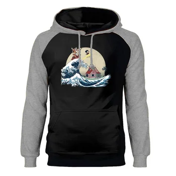 Dragon Ball Anime Hoodies Men Great Retro Wave Japan Anime Vaporwave Kanagawa Hooded Sweatshirts Raglan Master Roshi Streetwear
Dragon Ball Anime Hoodies Men Great Retro Wave Japan Anime Vaporwave Kanagawa Hooded Sweatshirts Raglan Master Roshi Streetwear