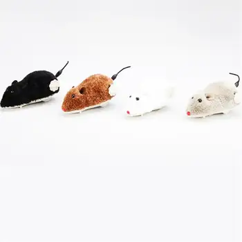 Clockwork Plush Little Mouse Cat Toy Tail Clockwork Simulation Mouse Cat Mint Home environment training cats dogs pet supplies
Clockwork Plush Little Mouse Cat Toy Tail Clockwork Simulation Mouse Cat Mint Home environment training cats dogs pet supplies