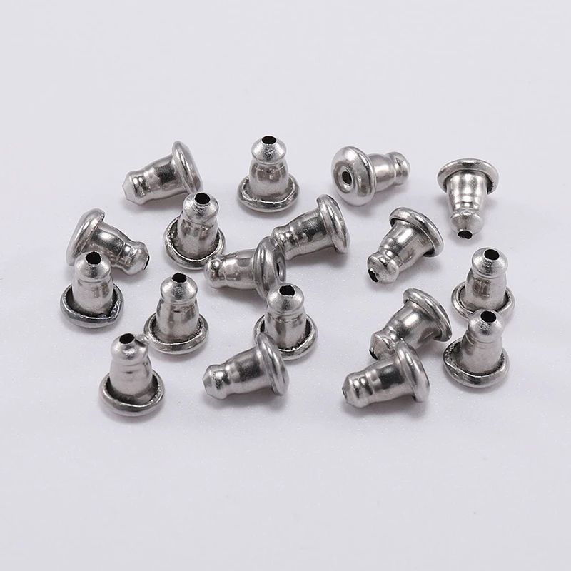 50pcs 4.8*5.8mm Ears Stopper Back Stainless Steel Ear Plugging Round Stopper Ear Plugging For DIY Parts Jewelry Accessories
50pcs 4.8*5.8mm Ears Stopper Back Stainless Steel Ear Plugging Round Stopper Ear Plugging For DIY Parts Jewelry Accessories