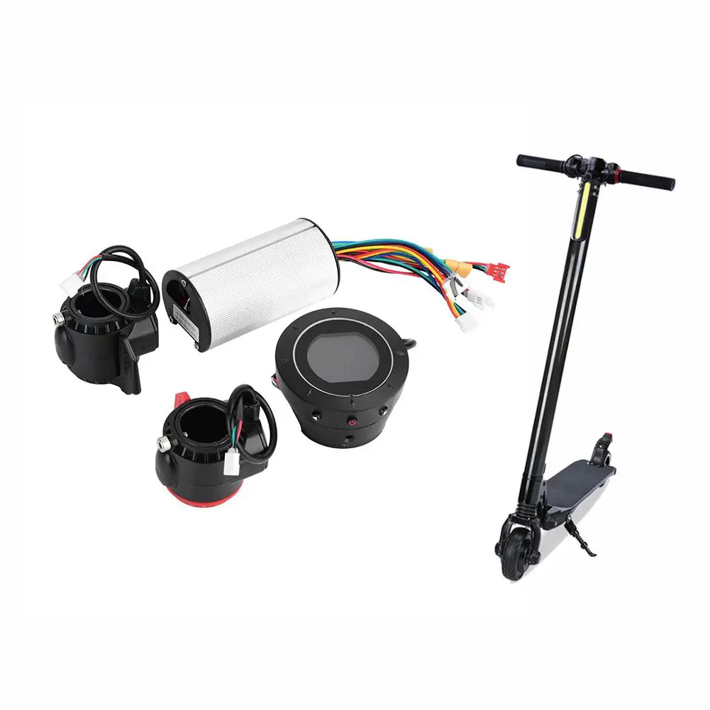 24V 250W Electric Scooter Brushless Controller Brake LCD Display Round Screen Controller Motor Set On For Electric Scooter Bike
24V 250W Electric Scooter Brushless Controller Brake LCD Display Round Screen Controller Motor Set On For Electric Scooter Bike