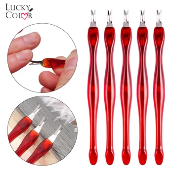 Nail Art Manicure Tools Repousse Cuticule Sticks Stainless Steel Dead Skin Fork Cuticle Pusher Trimmer Cuticle Remover Utensils
Nail Art Manicure Tools Repousse Cuticule Sticks Stainless Steel Dead Skin Fork Cuticle Pusher Trimmer Cuticle Remover Utensils