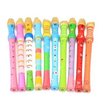 Portable Wooden Flute Sound Musical Instrument Early Educational Toy Gift for Baby Kid Children
Portable Wooden Flute Sound Musical Instrument Early Educational Toy Gift for Baby Kid Children