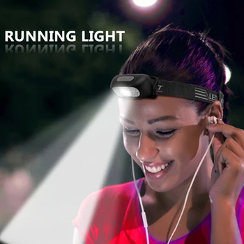 Running Mini Led Headlamp Built in Battery Rechargeable Headlight Head Flashlight Torch Lamp Red & White Color Bicycle Light COB
Running Mini Led Headlamp Built in Battery Rechargeable Headlight Head Flashlight Torch Lamp Red & White Color Bicycle Light COB