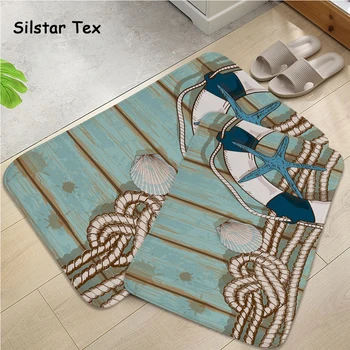 Silstar Tex Nautical Style Room Mat Starfish Deck Lifebuoy Printed Play Mat Washed Balcony Restaurant For Adult
Silstar Tex Nautical Style Room Mat Starfish Deck Lifebuoy Printed Play Mat Washed Balcony Restaurant For Adult