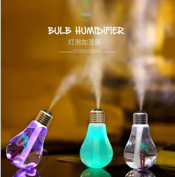 Creative USB Household Office Mute LED Generation Colorful Bulb Humidifier Night Light Humidifier
Creative USB Household Office Mute LED Generation Colorful Bulb Humidifier Night Light Humidifier