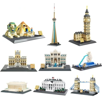 Famous Architecture Building Blocks Model World Classic City Bricks Model New York Kids Toys Gifts Compatible with Brands
Famous Architecture Building Blocks Model World Classic City Bricks Model New York Kids Toys Gifts Compatible with Brands
