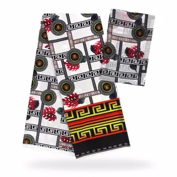 4Yards Hot sale white background printed pattern african audel.modell silk lace fabric and 2Yards chiffon scarf for dress VS28-7
4Yards Hot sale white background printed pattern african audel.modell silk lace fabric and 2Yards chiffon scarf for dress VS28-7