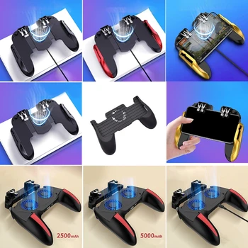 Three-in-one Mobile Phone Cooling Fan Radiator 6 Finger Trigger Cellphone Game Controller Phone Fast Cooling Gamepad
Three-in-one Mobile Phone Cooling Fan Radiator 6 Finger Trigger Cellphone Game Controller Phone Fast Cooling Gamepad