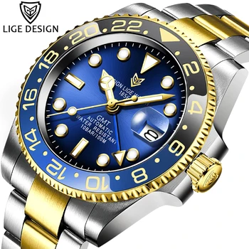 2020 LIGE High-end luxury Mens Watches Automatic Mechanical 316L Steel Sapphire Glass 100M Waterproof Watch Relogio Masculino
2020 LIGE High-end luxury Mens Watches Automatic Mechanical 316L Steel Sapphire Glass 100M Waterproof Watch Relogio Masculino