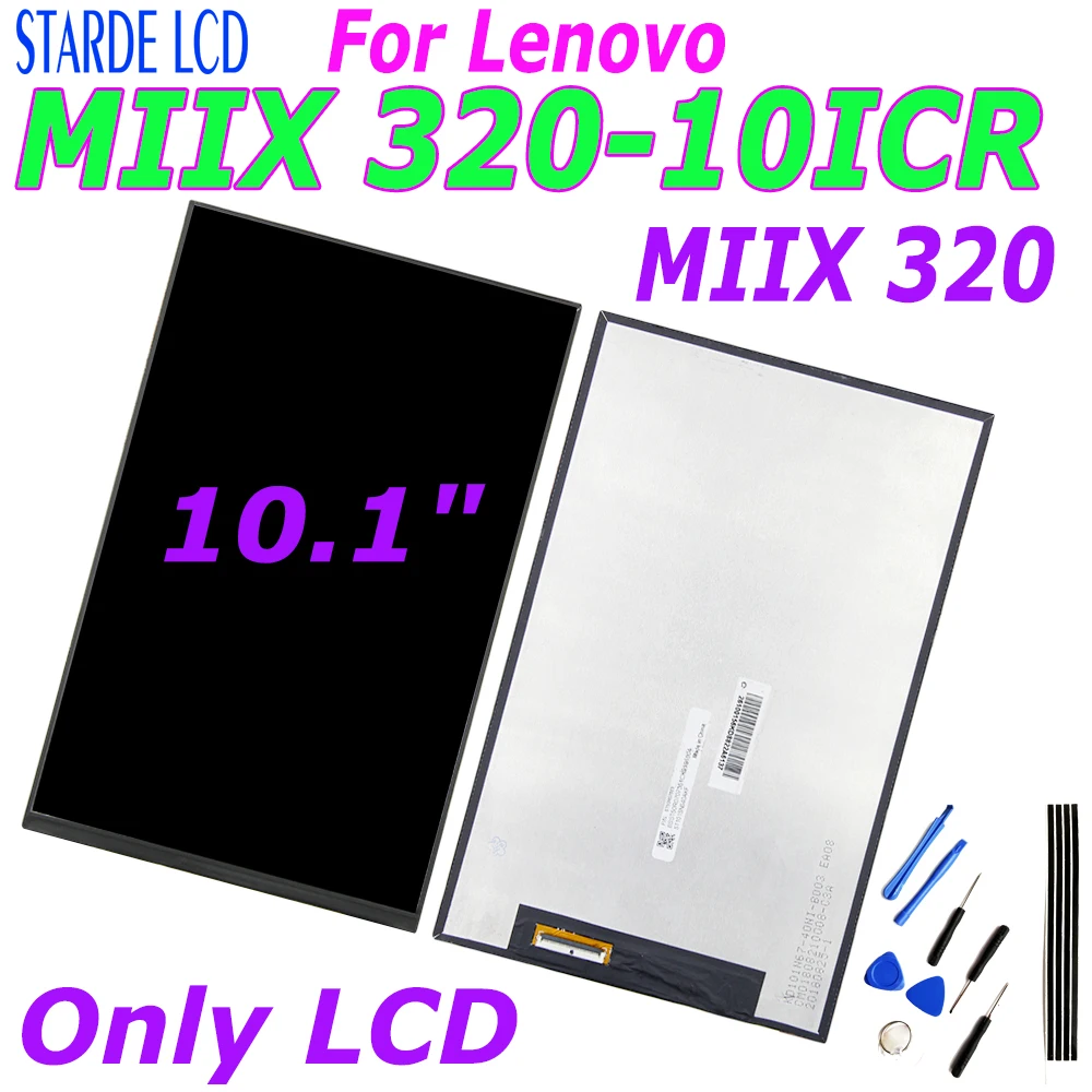 ЖК-дисплей 10,1 дюйма для Lenovo MIIX 320 MIIX 320-10ICR MIIX320, экран, запасные части
ЖК-дисплей 10,1 дюйма для Lenovo MIIX 320 MIIX 320-10ICR MIIX320, экран, запасные части