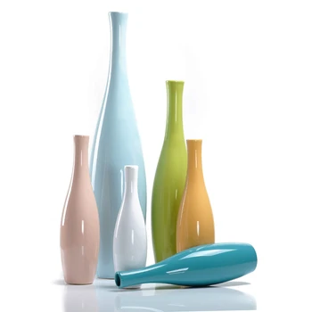 European style Ceramic Vase colorful flower bottle Adornment Handicraft office Porcelain Vase Home Decor Furnishing Articles
European style Ceramic Vase colorful flower bottle Adornment Handicraft office Porcelain Vase Home Decor Furnishing Articles