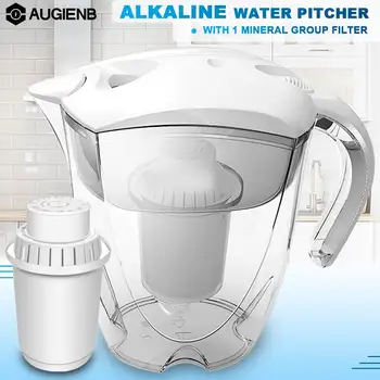 AUGIENB Alkaline Water Pitcher Ionizer Long-Life Filters - Water Filter Purifier Filtration System - High pH Alkalizer - 3.5L
AUGIENB Alkaline Water Pitcher Ionizer Long-Life Filters - Water Filter Purifier Filtration System - High pH Alkalizer - 3.5L