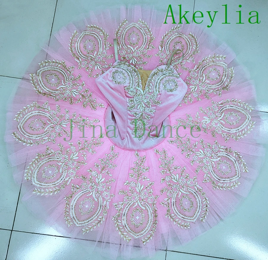 

Pink Sugar plum fairy ballet tutu for gils classical ballet tutus nutcracker performance tutu costume Ballet Stage dress