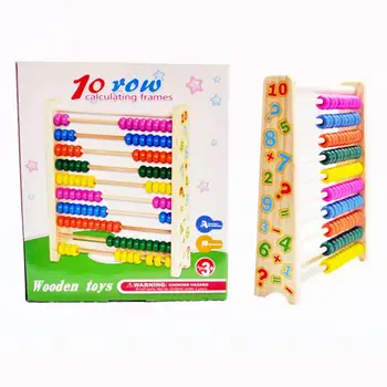 Child Wooden Abacus Toys Early Math Educational Learning Toy Calculat Bead Counting Intelligence Development Kid Montessori
Child Wooden Abacus Toys Early Math Educational Learning Toy Calculat Bead Counting Intelligence Development Kid Montessori