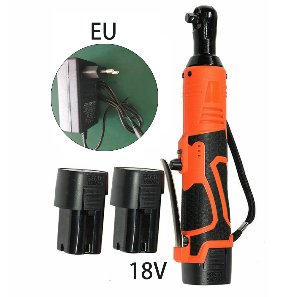 Powerful Motor 18V 60N.m 3/8inch Cordless Electric Ratchet Wrench Tool w/Charger & 2pcs Battery Rotating 230RPM Car Repair Etc.
Powerful Motor 18V 60N.m 3/8inch Cordless Electric Ratchet Wrench Tool w/Charger & 2pcs Battery Rotating 230RPM Car Repair Etc.
