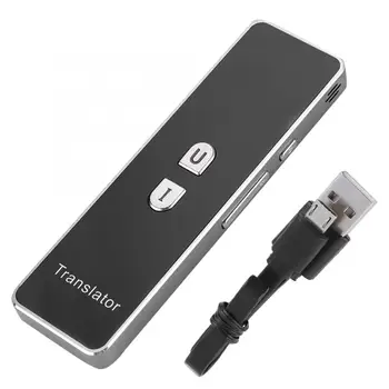 Portable 2.4G Two-Way Voice Translator Translation Machine 40 Multi-Language Simultaneous Translation Intelligent Interpreter
Portable 2.4G Two-Way Voice Translator Translation Machine 40 Multi-Language Simultaneous Translation Intelligent Interpreter