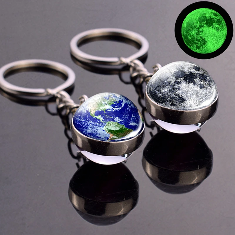 Luminous Earth Moon Glass Ball Keychain Galaxy Solar System Planet Key Chain Universe Sun Jupiter Jewelry Glow The Dark Pendant
Luminous Earth Moon Glass Ball Keychain Galaxy Solar System Planet Key Chain Universe Sun Jupiter Jewelry Glow The Dark Pendant