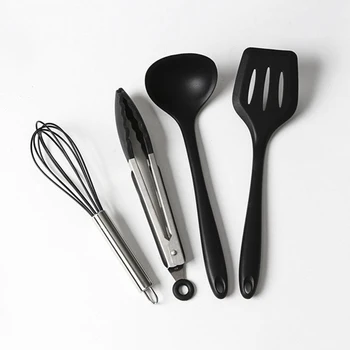 Silicone Kitchenwares 10Pcs/set Durable Practical Heat Resistant Kitchen Tool Cookware Sets TN99
Silicone Kitchenwares 10Pcs/set Durable Practical Heat Resistant Kitchen Tool Cookware Sets TN99