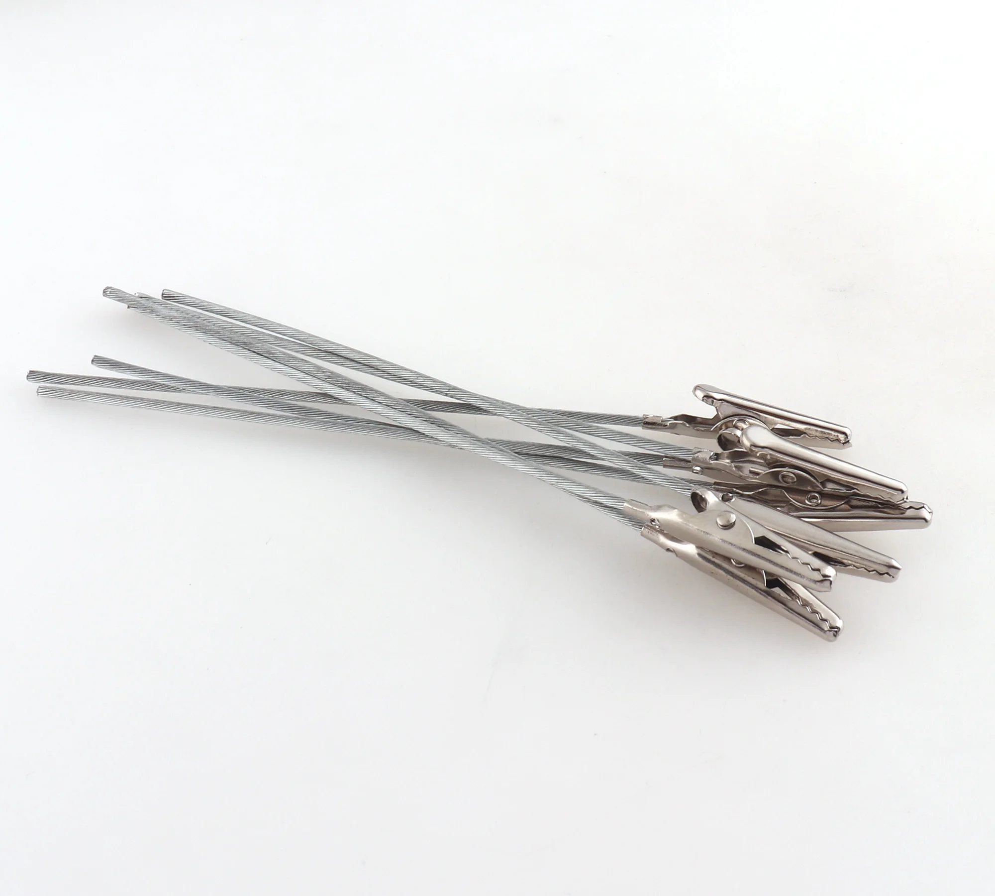6inch Silver Alligator clip with teeth 10pcs Alligator Clamps metal Alligator Clamps wires card photo clips DIY gift
6inch Silver Alligator clip with teeth 10pcs Alligator Clamps metal Alligator Clamps wires card photo clips DIY gift