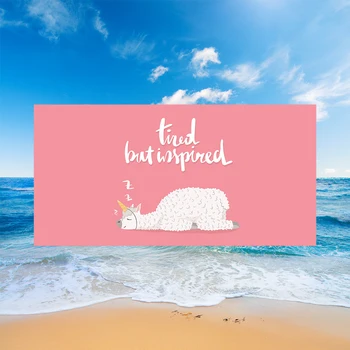 Cute alpaca digital printing rectangular beach towel microfiber swimming pool seaside cushion bath towel Yoga mat T522
Cute alpaca digital printing rectangular beach towel microfiber swimming pool seaside cushion bath towel Yoga mat T522