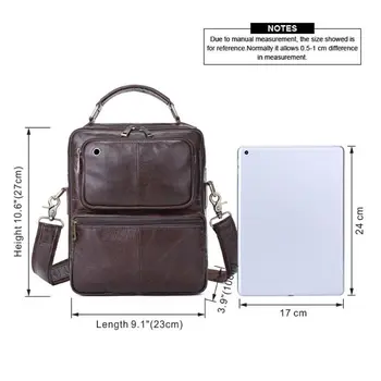 Men's Leather Handbag Satchel Business Shoulder Bag Briefcase Messenger Crossbody Bag 
Men's Leather Handbag Satchel Business Shoulder Bag Briefcase Messenger Crossbody Bag