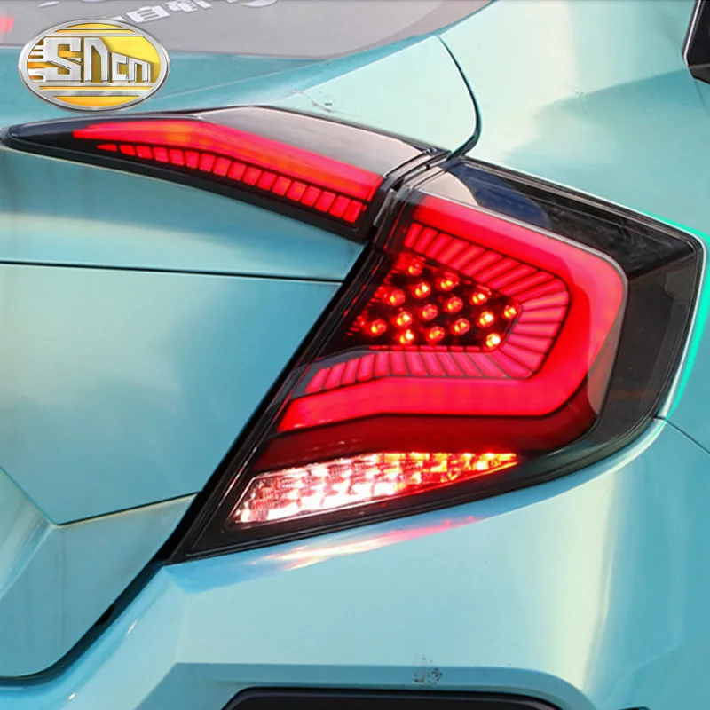 Car LED Tail Light Taillight For Honda Civic 2017 2018 2019 Rear Fog Lamp + Brake Light + Reverse Lamp + Dynamic Turn Signal
Car LED Tail Light Taillight For Honda Civic 2017 2018 2019 Rear Fog Lamp + Brake Light + Reverse Lamp + Dynamic Turn Signal