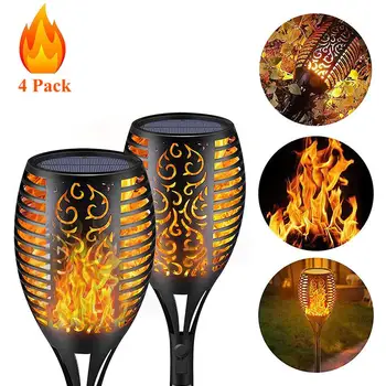 LED Solar Flame Light Outdoor Lights Solar Garden Light Flickering Waterproof Torch Lamp Courtyard Balcony Lawn Path Spotlight
LED Solar Flame Light Outdoor Lights Solar Garden Light Flickering Waterproof Torch Lamp Courtyard Balcony Lawn Path Spotlight