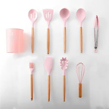 9pcs Silicone Kitchenware Cooking Utensils Set Heat Resistant Kitchen Non-Stick Cooking Utensils Baking Tools Kitchen Gadgets
9pcs Silicone Kitchenware Cooking Utensils Set Heat Resistant Kitchen Non-Stick Cooking Utensils Baking Tools Kitchen Gadgets