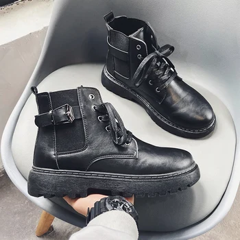 Martin's 2020 Autumn/Winter England Martin's Versatile style workwear short boots Chelsea Leather boots winter boots men
Martin's 2020 Autumn/Winter England Martin's Versatile style workwear short boots Chelsea Leather boots winter boots men