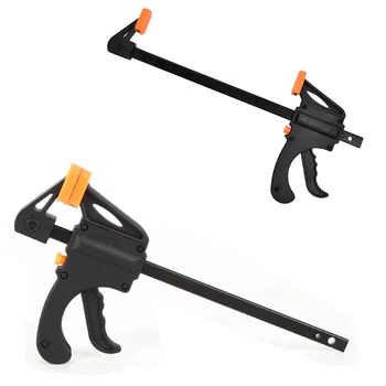 High quality 4 Inch quick ratchet release speed squeeze Wood Working Work Bar Clamp Clip Kit Spreader Gadget Tool DIY tools
High quality 4 Inch quick ratchet release speed squeeze Wood Working Work Bar Clamp Clip Kit Spreader Gadget Tool DIY tools