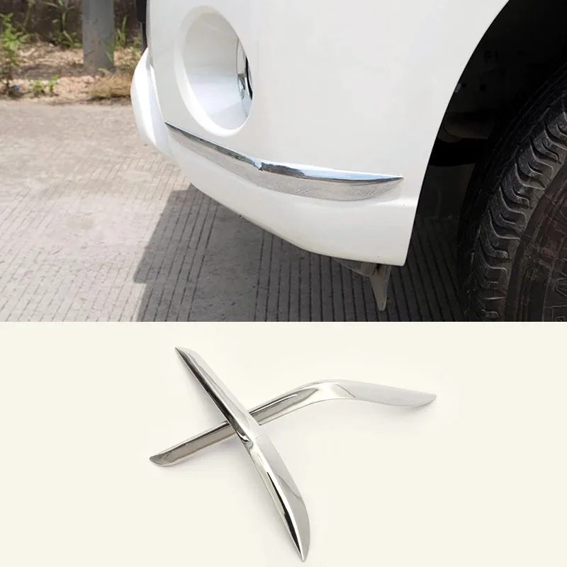 Накладки на передние углы для Toyota Land Cruiser 150 Prado LC150 FJ150 2010-2015 2016 2017 | Автомобили и