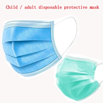 50 pcs Facemask 3 Laye Disposable waterproof Anti-Pollution dust Shield protection Air Pollution Filter Anti Mask Dentist tools
50 pcs Facemask 3 Laye Disposable waterproof Anti-Pollution dust Shield protection Air Pollution Filter Anti Mask Dentist tools
