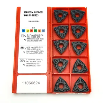 High quality WNMG080404 PM 4225 external turning tool 100% carbide insert CNC cutting tool WNMG080404 PM4225 Turning Inserts
High quality WNMG080404 PM 4225 external turning tool 100% carbide insert CNC cutting tool WNMG080404 PM4225 Turning Inserts