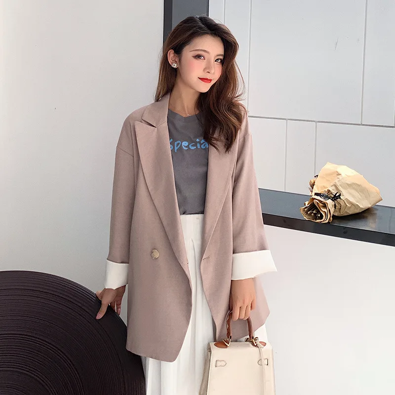 Online Celebrity Small Suit 2019 Autumn Clothing New Style Korean-style Women's Suit Jacket Women's Suit Casual Versatile
Online Celebrity Small Suit 2019 Autumn Clothing New Style Korean-style Women's Suit Jacket Women's Suit Casual Versatile