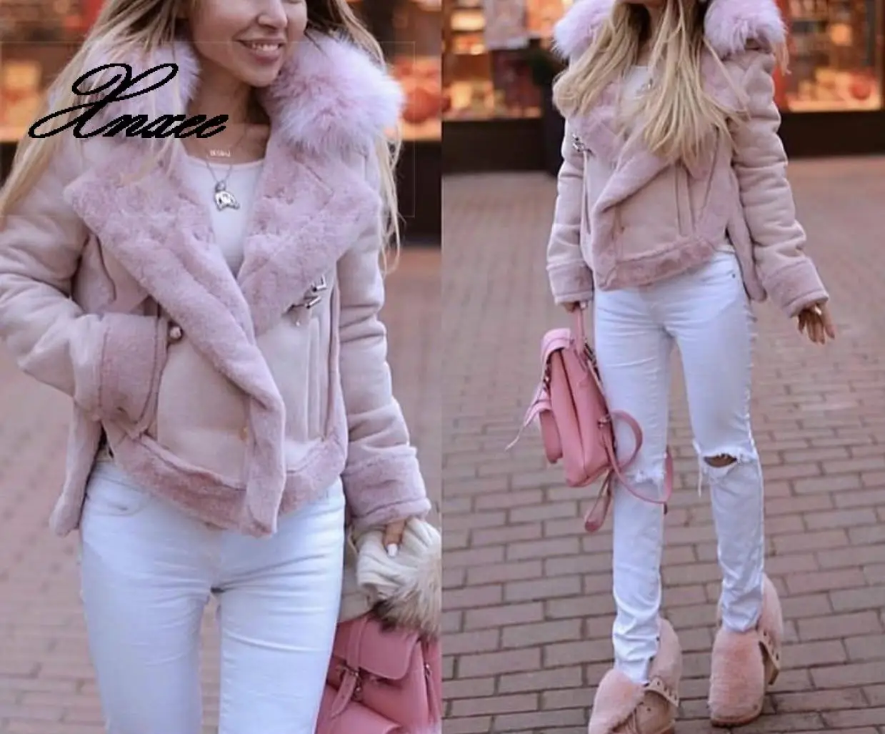 2019 Winter Women Jacket Artificial Wool Leatherette Female Wadded Coat Warm Slim Fleece Thicken Jacket Fur Neck Women Top
2019 Winter Women Jacket Artificial Wool Leatherette Female Wadded Coat Warm Slim Fleece Thicken Jacket Fur Neck Women Top