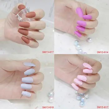 New 24PCS Fashion Beauty Sexy Acrylic Fake Nails Tips Dull Polish Matte Decorated For Fashion Nail Art False Nails Tools Make Up
New 24PCS Fashion Beauty Sexy Acrylic Fake Nails Tips Dull Polish Matte Decorated For Fashion Nail Art False Nails Tools Make Up