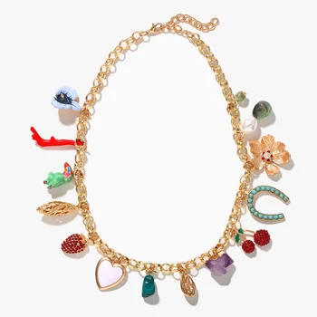 2020 Bohemian Shell Fruit Pendant Necklace Female Fashion Multi Layer Gold Color Chain Necklace Women Party Jewelry Wholesale
2020 Bohemian Shell Fruit Pendant Necklace Female Fashion Multi Layer Gold Color Chain Necklace Women Party Jewelry Wholesale