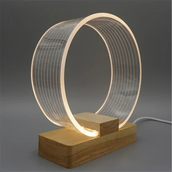 Nordic Acrylic Table Lamp Wood LED Night Light Desktop Desk Lamp Light Bedroom Living Room Decoration Light Modern Home Lighting
Nordic Acrylic Table Lamp Wood LED Night Light Desktop Desk Lamp Light Bedroom Living Room Decoration Light Modern Home Lighting