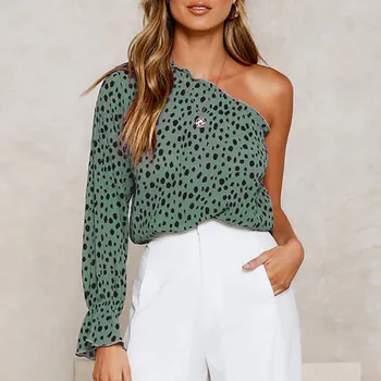 blouse women Leopard printing Off Shoulde Tunic Long Sleeve Blouse One shoulder Tops blusas mujer de moda 2020 рубашка женская
blouse women Leopard printing Off Shoulde Tunic Long Sleeve Blouse One shoulder Tops blusas mujer de moda 2020 рубашка женская