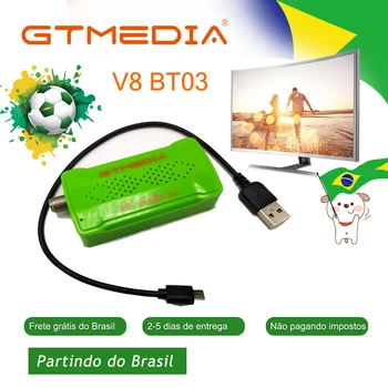 GTmedia V8 Finder BT03 DVB-S2 bluetooth satellite finder satellite supports android i os system Ship frpm Brazil 
GTmedia V8 Finder BT03 DVB-S2 bluetooth satellite finder satellite supports android i os system Ship frpm Brazil
