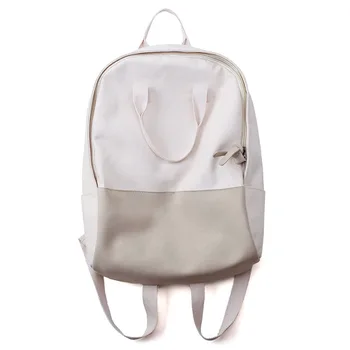 2019 Waterproof Backpack Fashion Trend Casual Shoulder Bag Stitching Solid Color Ladies School Bag Student Backpack Mochila
2019 Waterproof Backpack Fashion Trend Casual Shoulder Bag Stitching Solid Color Ladies School Bag Student Backpack Mochila