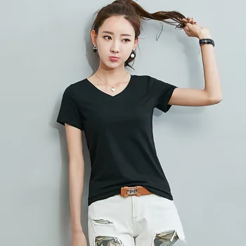 2020 new Korean version of solid color skin-friendly slim all-around slimming short sleeves
2020 new Korean version of solid color skin-friendly slim all-around slimming short sleeves