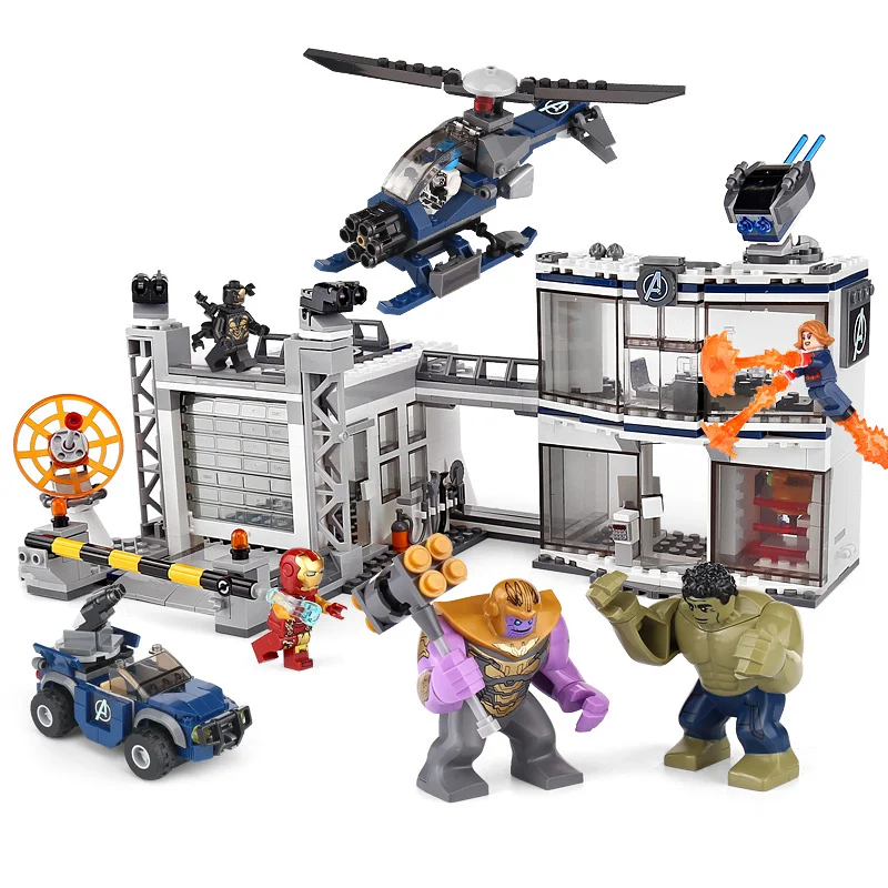 76131 New Avengers Compatible Legoinglys Marvel 4 Endgame Compound Battle Set Model Building Block Bricks Boy Toys Christmas
76131 New Avengers Compatible Legoinglys Marvel 4 Endgame Compound Battle Set Model Building Block Bricks Boy Toys Christmas