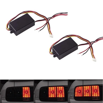 For All Models Universal 3 Step Sequential Chase Flash Module Boxes Dynamic Fender Side Lamp 2Pcs LED Car Turn Signal Light
For All Models Universal 3 Step Sequential Chase Flash Module Boxes Dynamic Fender Side Lamp 2Pcs LED Car Turn Signal Light