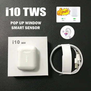 i10 tws i10s tws smart sensor Wireless charging Bluetooth 5.0 earphones 3D Touch control PK i20 i30 i100 i80 i500 TWS for iphone 
i10 tws i10s tws smart sensor Wireless charging Bluetooth 5.0 earphones 3D Touch control PK i20 i30 i100 i80 i500 TWS for iphone