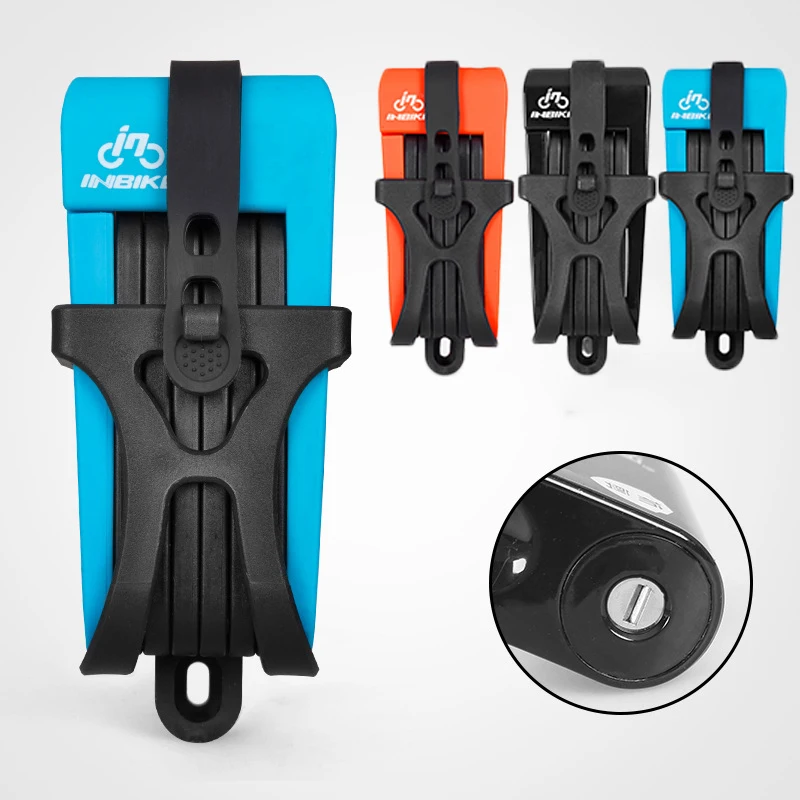 INBIKE Bike Bicycle Folding Lock Set Anti-Theft Safety Anti Hydraulic Pressure lock+Key+Lock frame+Fixing cable tie+Fixing screw
INBIKE Bike Bicycle Folding Lock Set Anti-Theft Safety Anti Hydraulic Pressure lock+Key+Lock frame+Fixing cable tie+Fixing screw
